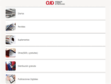 Tablet Screenshot of ojd.es